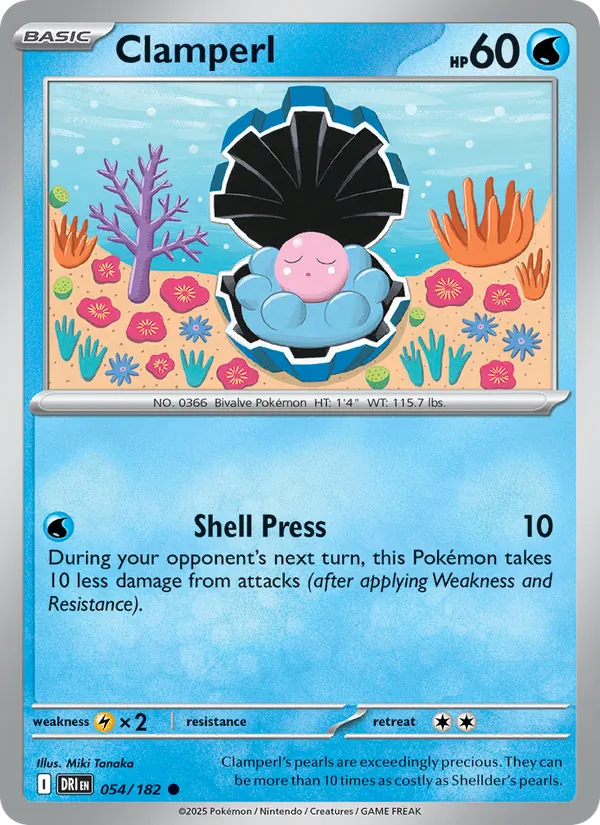 Clamperl 054/182 Destined Rivals