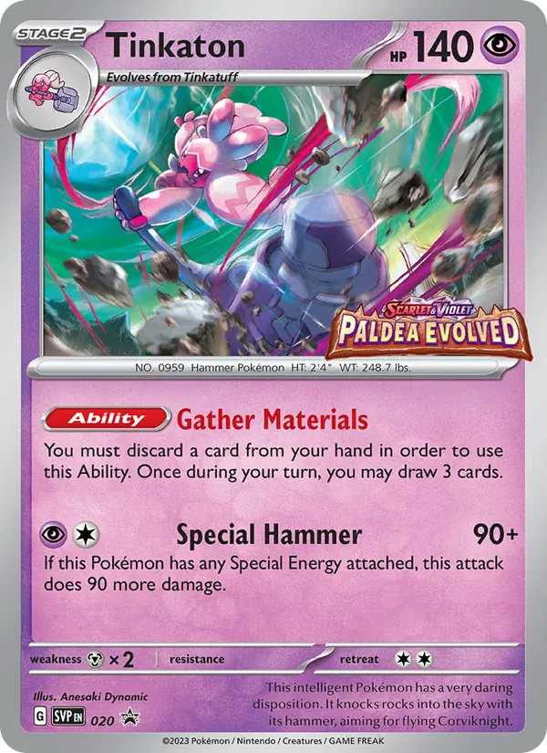 Tinkaton 020/225 SVP Black Star Promos