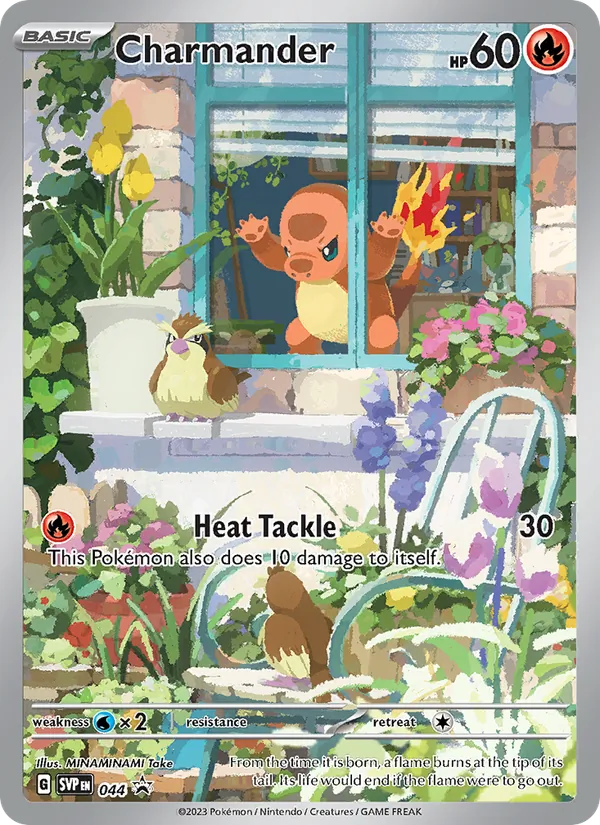 Charmander 044/225 SVP Black Star Promos