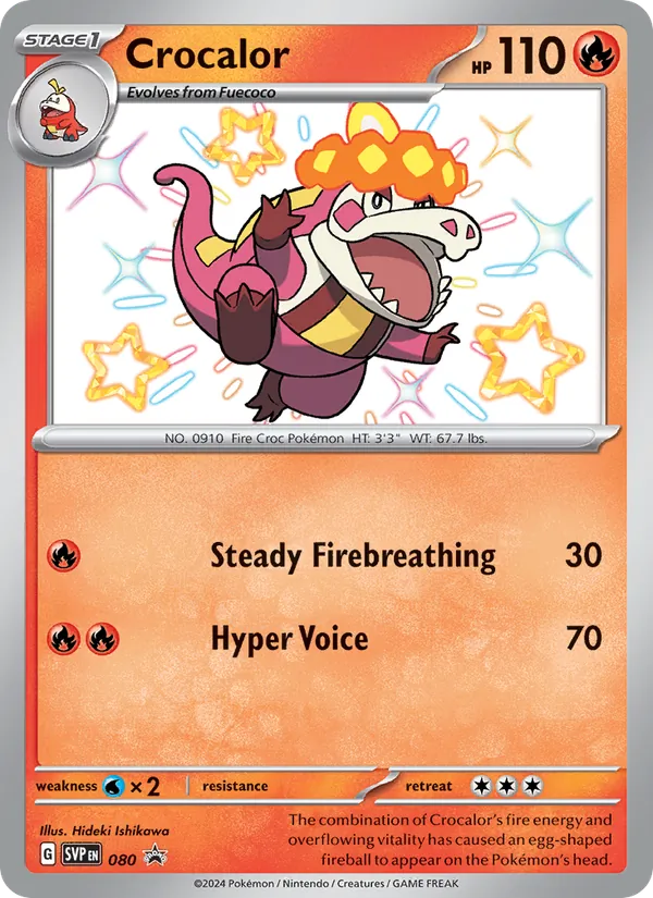 Crocalor 080/225 SVP Black Star Promos
