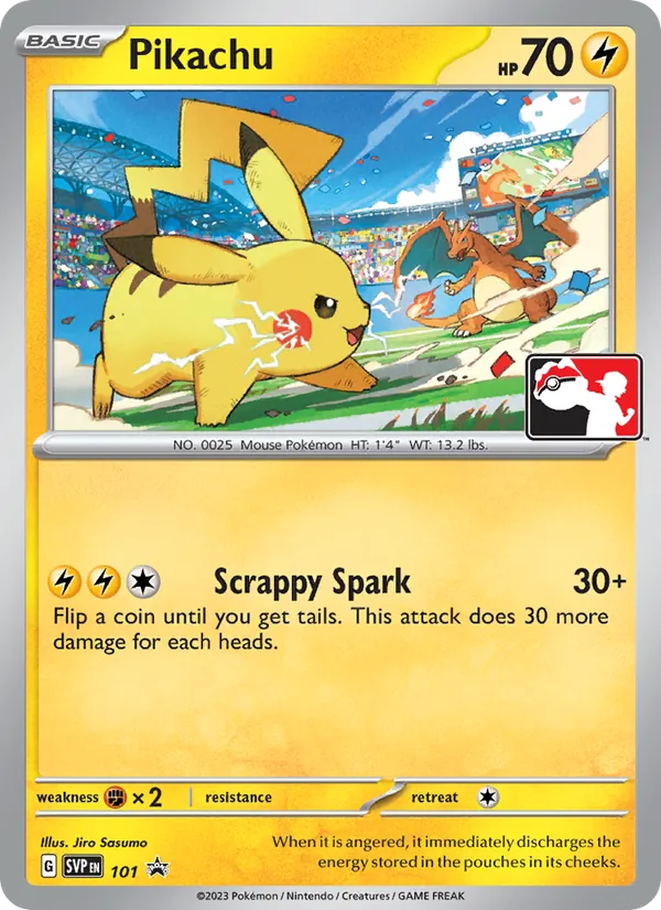Pikachu 101/225 SVP Black Star Promos