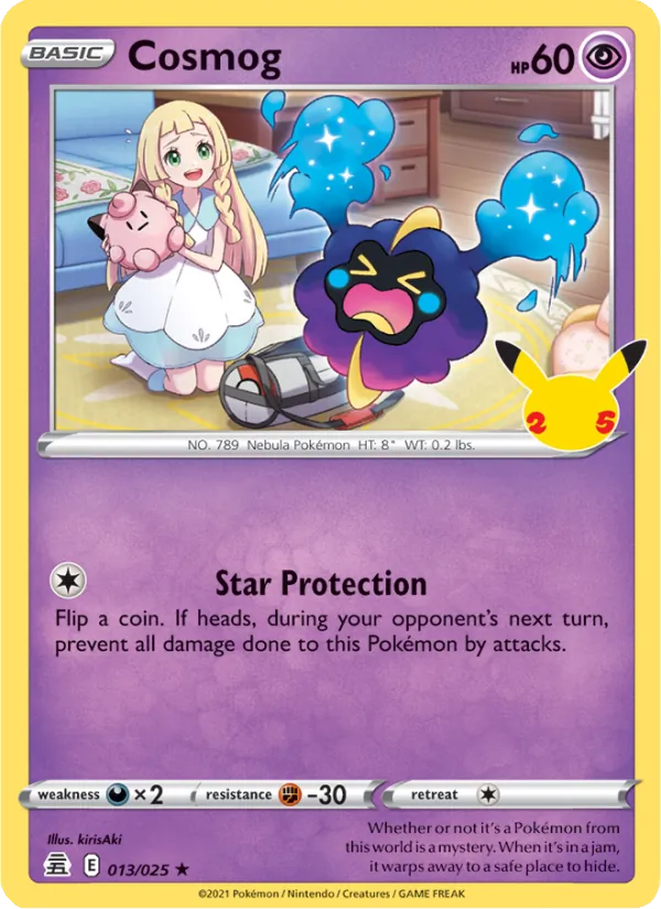 Cosmog 13/25 Celebrations