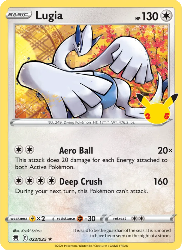 Lugia 22/25 Celebrations