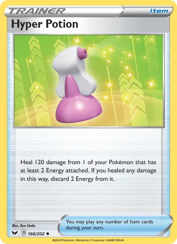 Hyper Potion 166/202 Sword & Shield