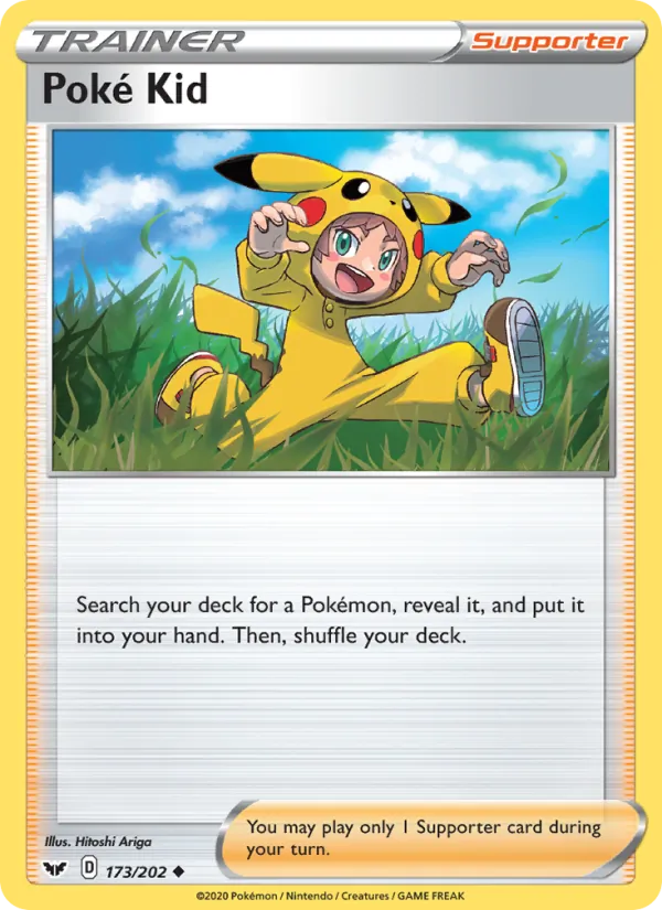 Poké Kid 173/202 Sword & Shield