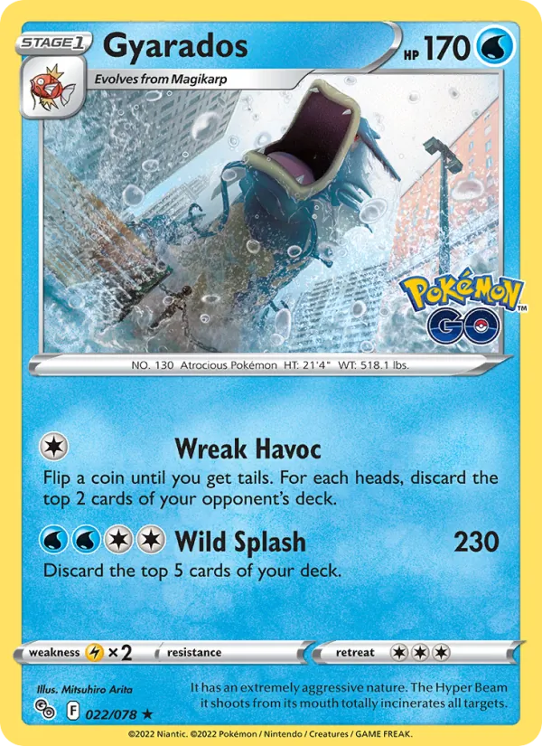 Gyarados 022/78 Pokémon GO