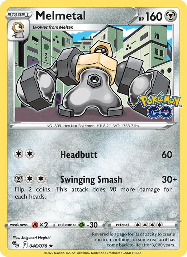 Melmetal 046/78 Pokémon GO
