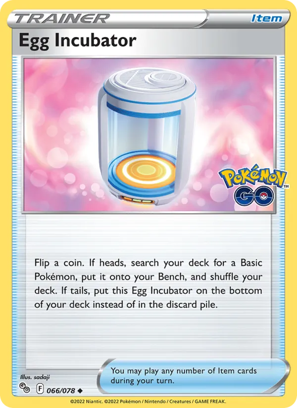 Egg Incubator 066/78 Pokémon GO
