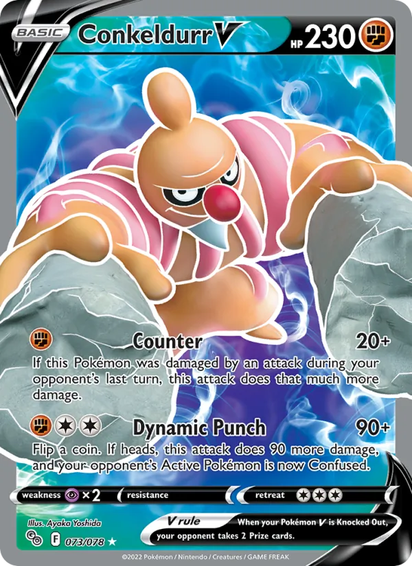Conkeldurr V 073/78 Pokémon GO