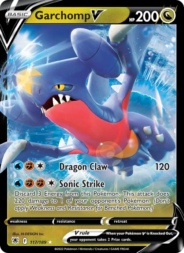 Garchomp V 117/189 Astral Radiance