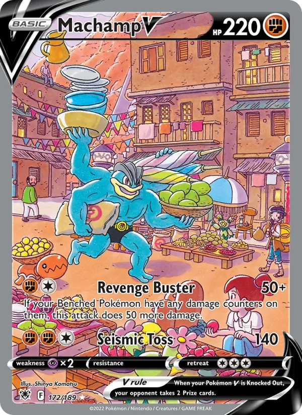 Machamp V 172/189 Astral Radiance