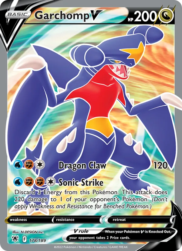 Garchomp V 178/189 Astral Radiance