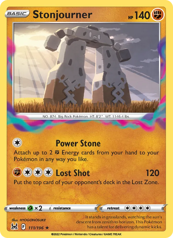Stonjourner 111/196 Lost Origin