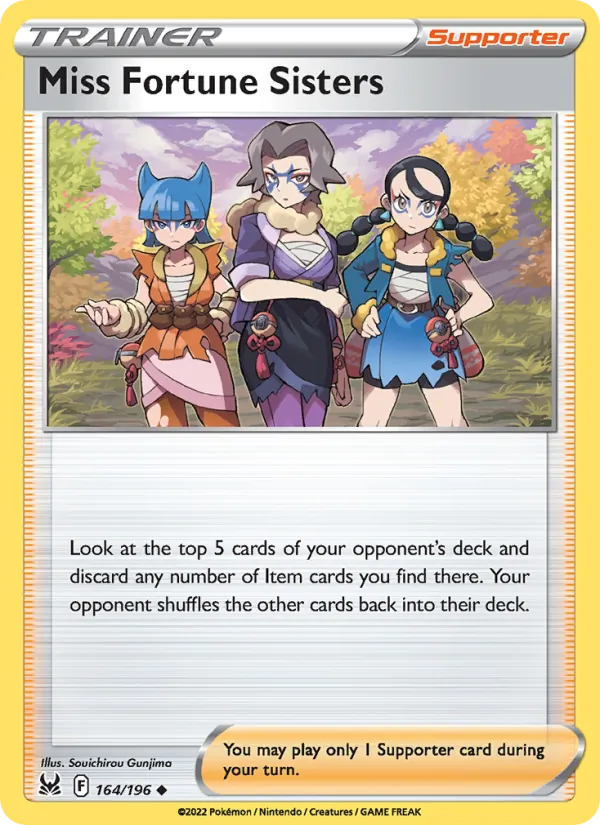 Miss Fortune Sisters 164/196 Lost Origin