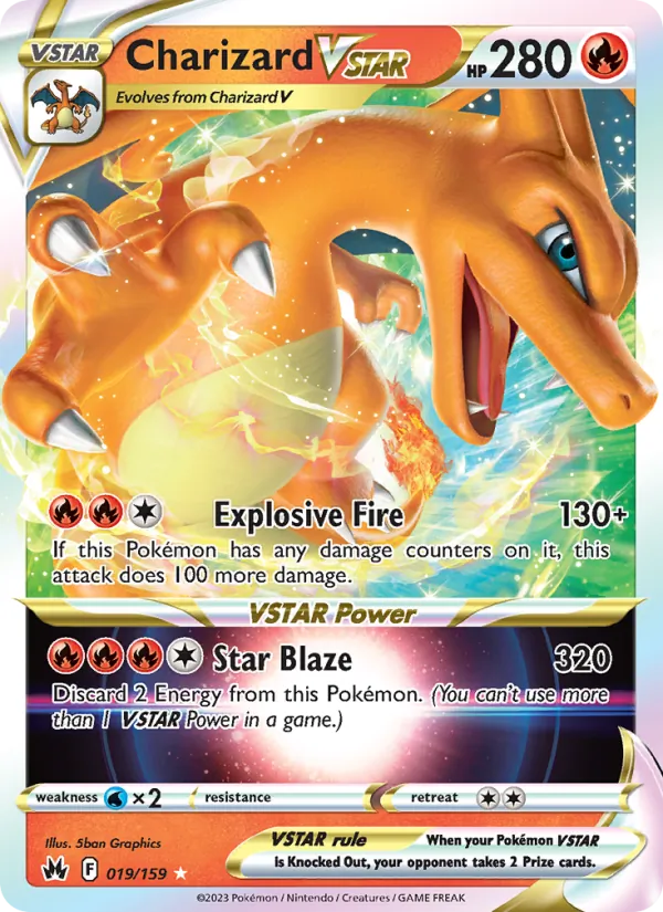 Charizard VSTAR 019/159 Crown Zenith