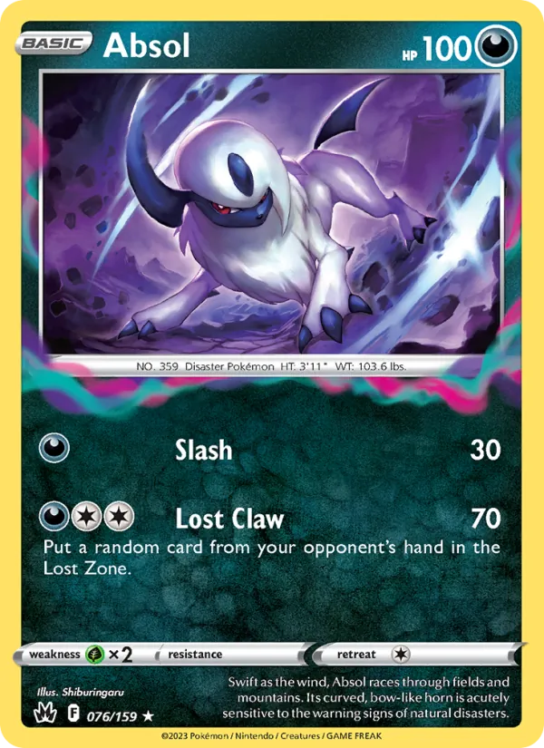 Absol 076/159 Crown Zenith