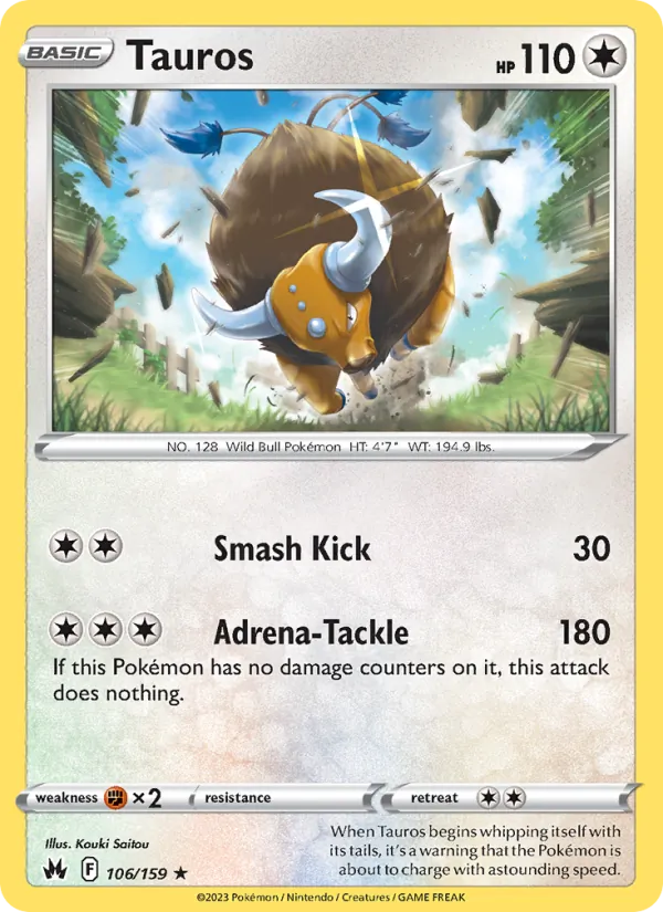 Tauros 106/159 Crown Zenith