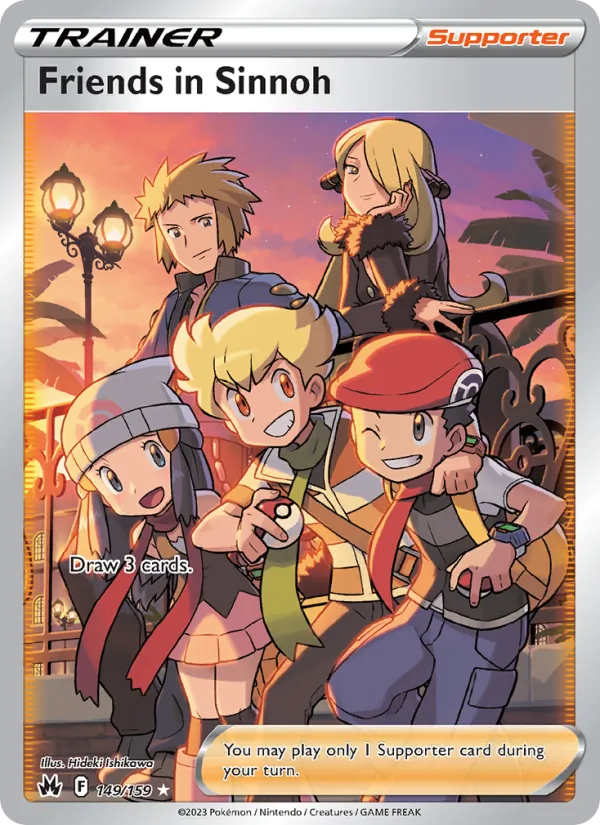 Friends in Sinnoh 149/159 Crown Zenith