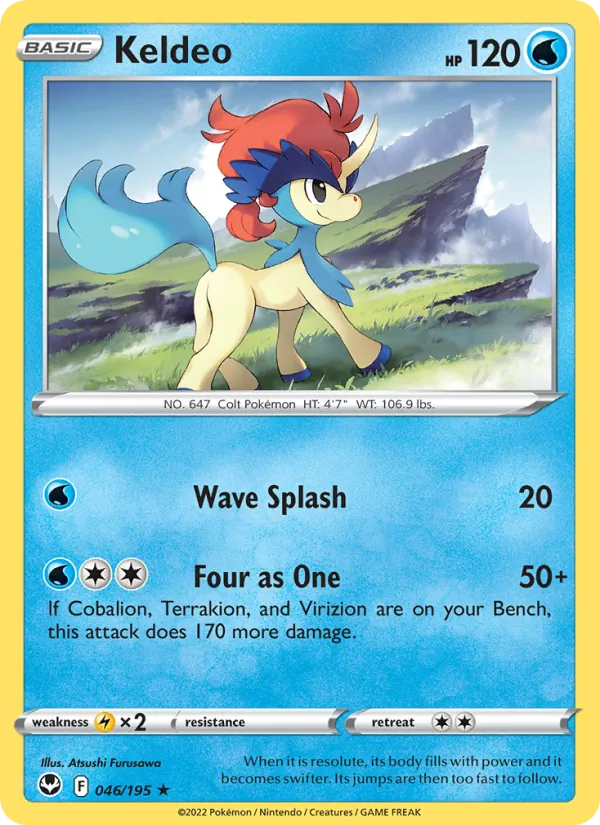 Keldeo 046/195 Silver Tempest