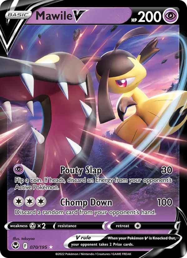 Mawile V 070/195 Silver Tempest