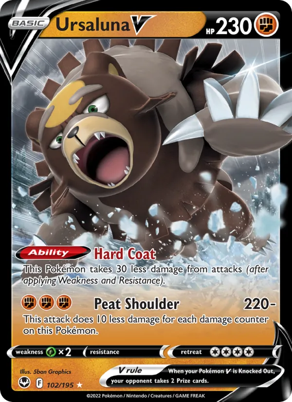 Ursaluna V 102/195 Silver Tempest