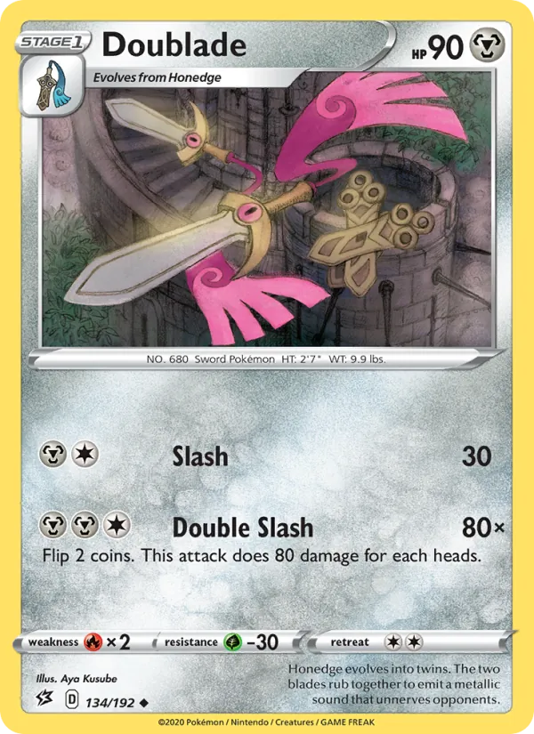 Doublade 134/192 Rebel Clash