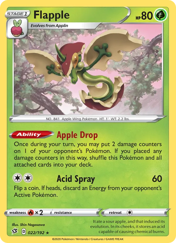 Flapple 22/192 Rebel Clash