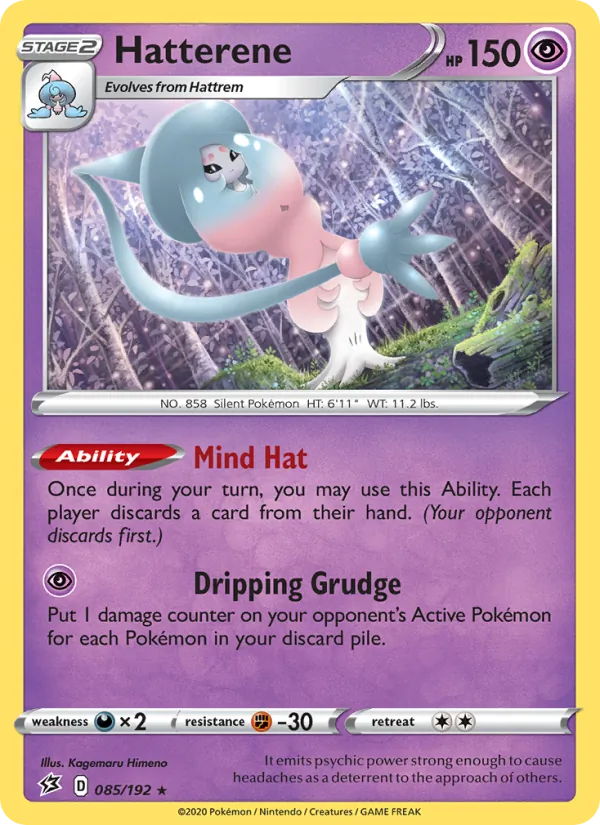 Hatterene 85/192 Rebel Clash