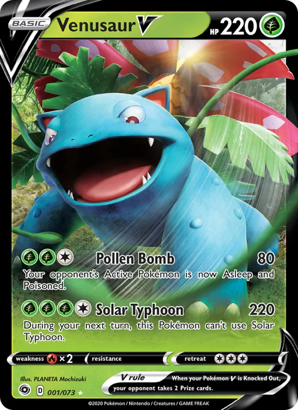 Venusaur V 1/73 Champion's Path