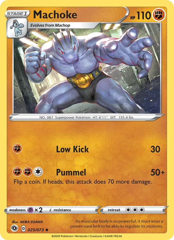 Machoke 25/73 Champion's Path