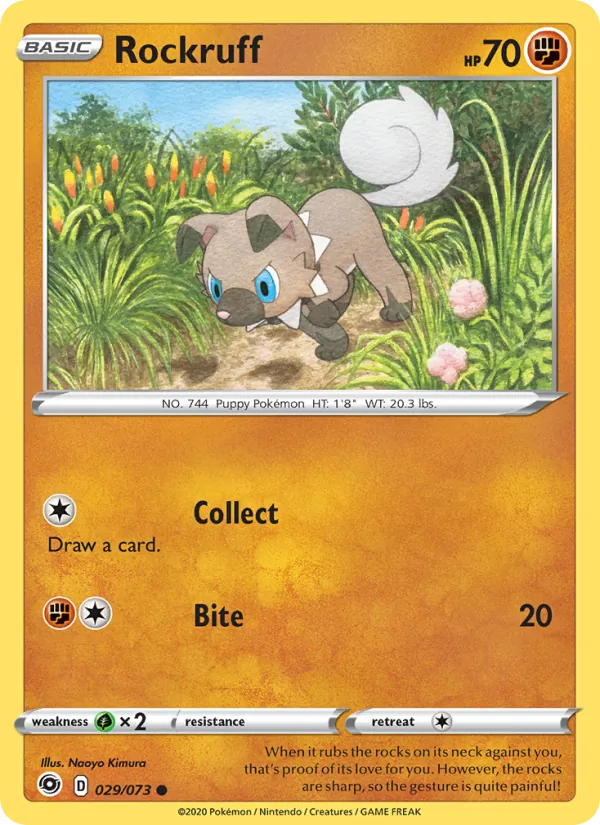 Rockruff 29/73 Champion's Path
