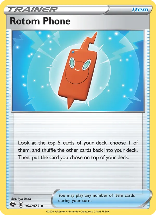 Rotom Phone 64/73 Champion's Path