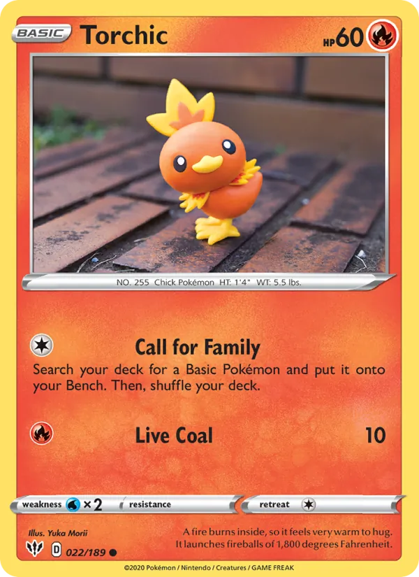 Torchic 22/189 Darkness Ablaze