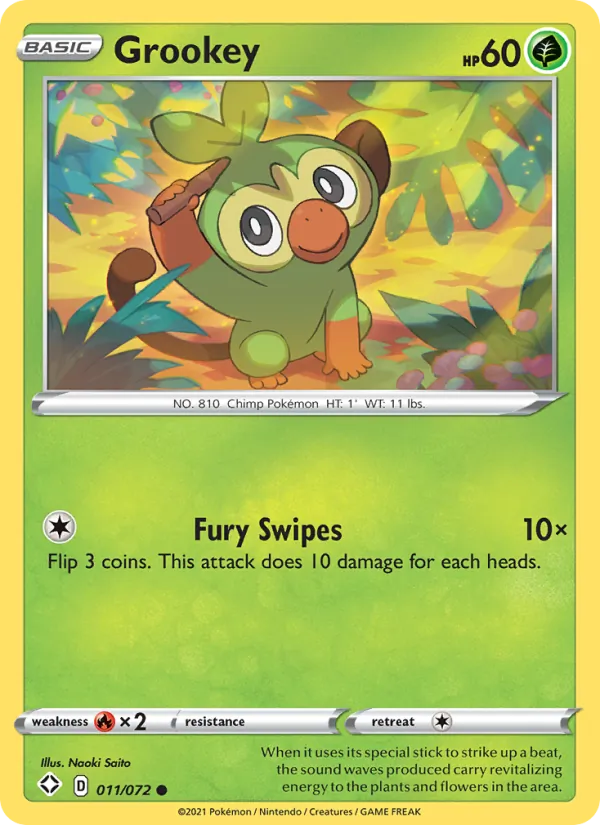 Grookey 11/72 Shining Fates