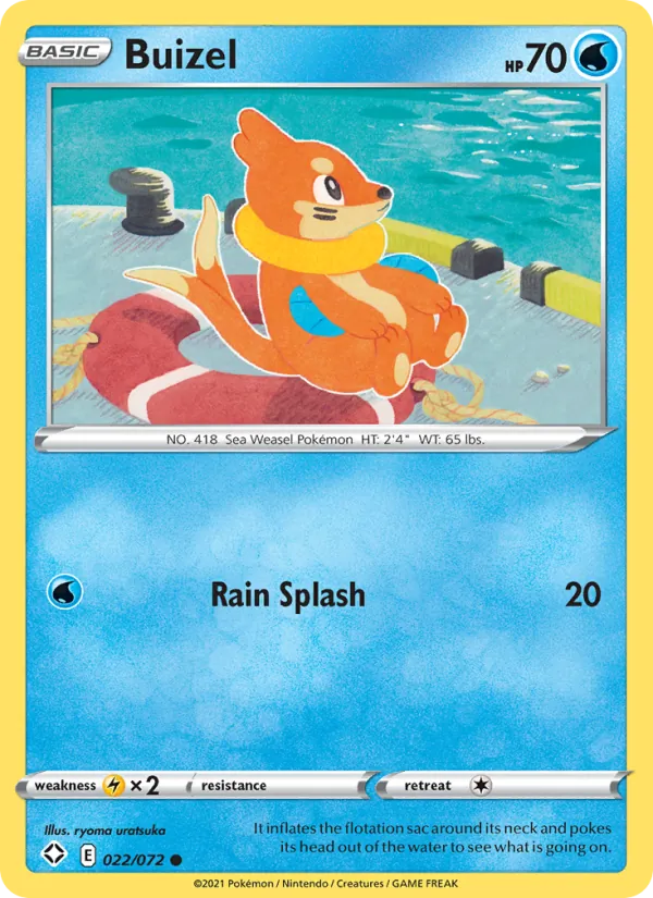 Buizel 22/72 Shining Fates