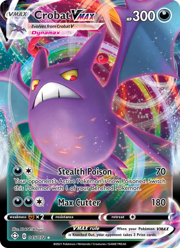 Crobat VMAX 45/72 Shining Fates