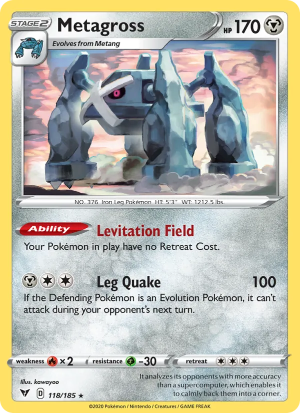 Metagross 118/185 Vivid Voltage