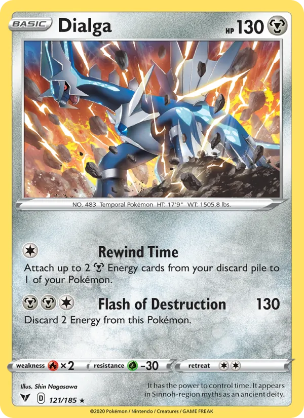 Dialga 121/185 Vivid Voltage