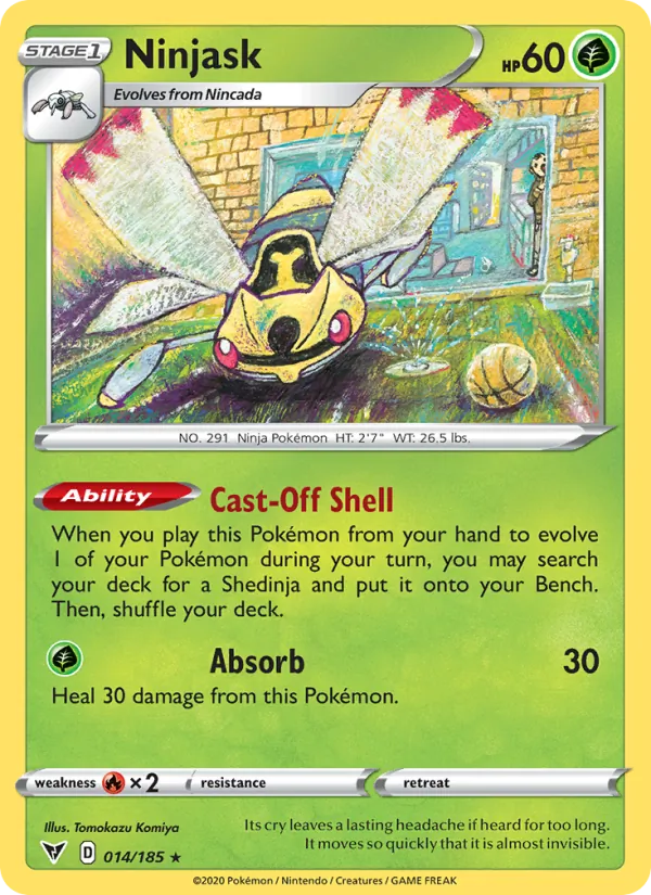 Ninjask 14/185 Vivid Voltage