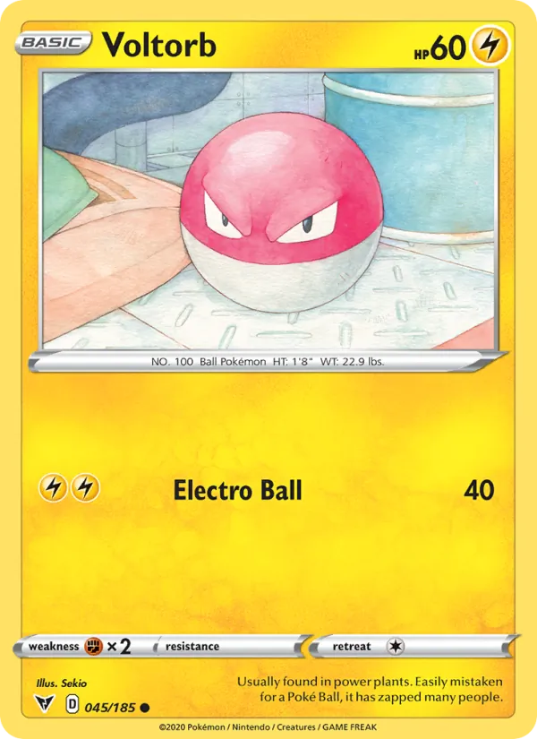 Voltorb 45/185 Vivid Voltage