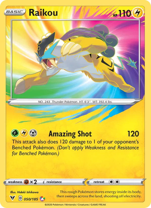 Raikou 50/185 Vivid Voltage