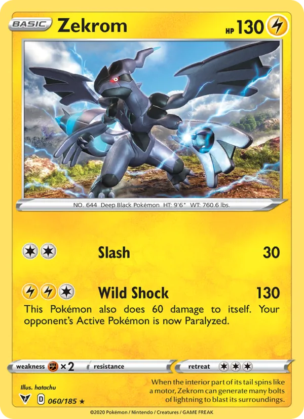 Zekrom 60/185 Vivid Voltage