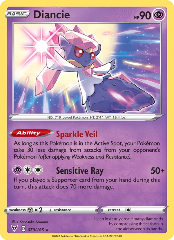 Diancie 79/185 Vivid Voltage