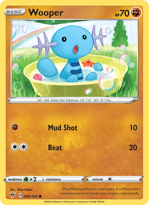 Wooper 83/185 Vivid Voltage