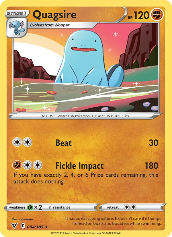 Quagsire 84/185 Vivid Voltage