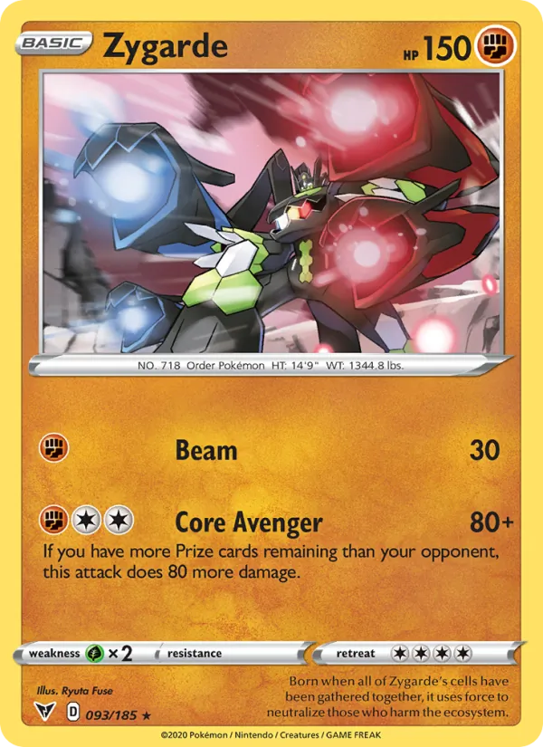 Zygarde 93/185 Vivid Voltage