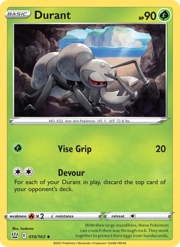 Durant 10/163 Battle Styles
