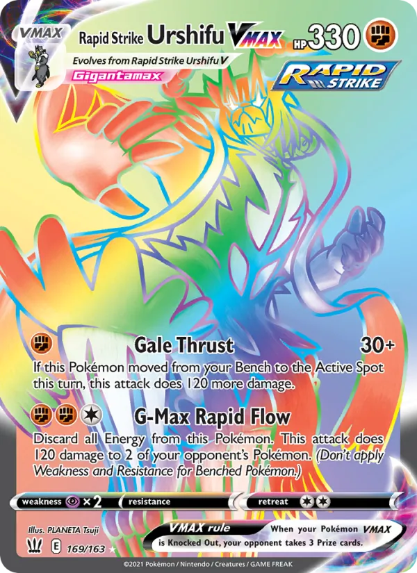 Rapid Strike Urshifu VMAX 169/163 Battle Styles