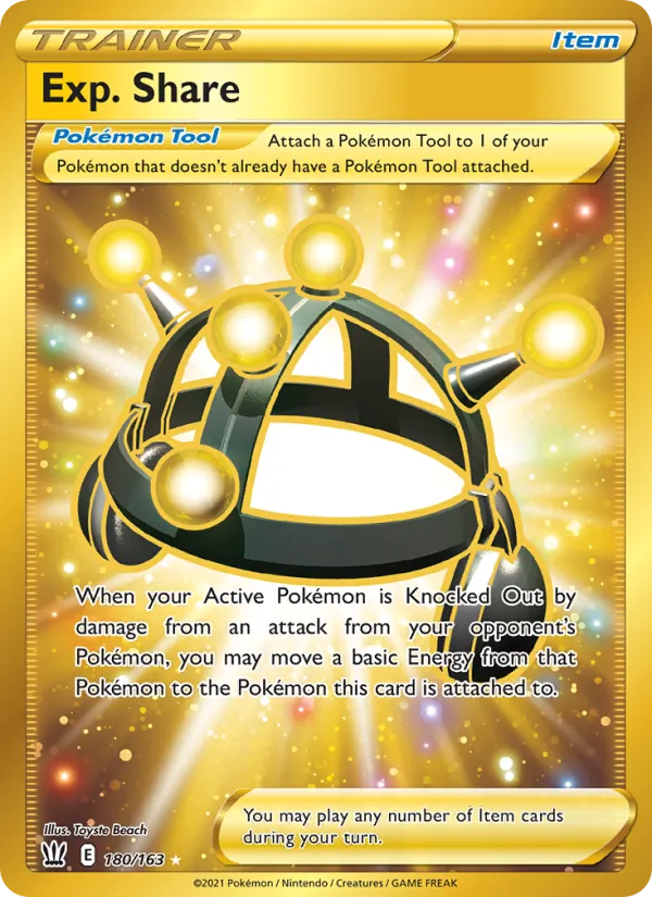Exp. Share 180/163 Battle Styles
