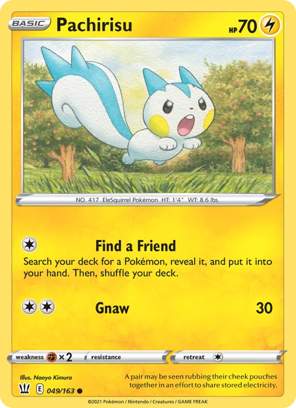 Pachirisu 49/163 Battle Styles
